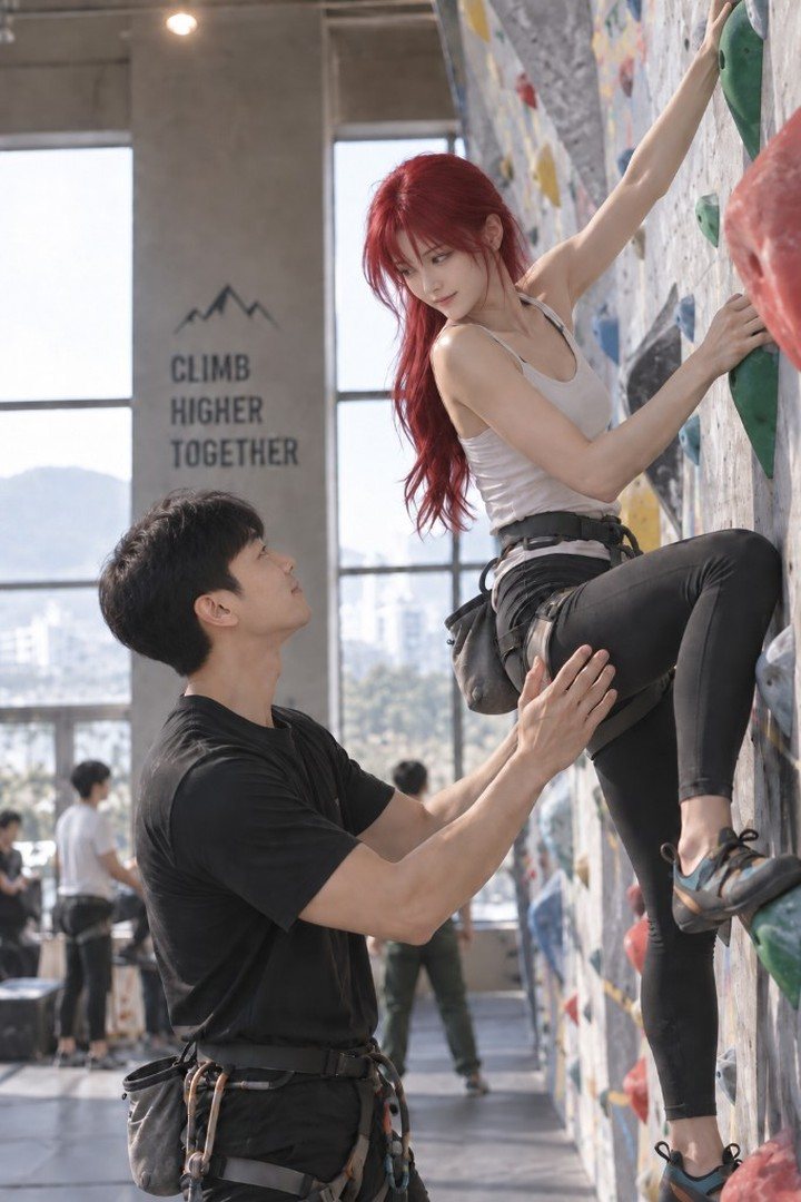 Couple result inspired by an animated character
