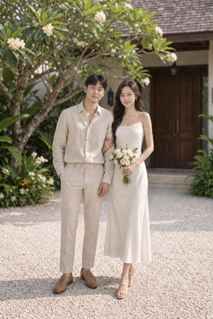 Couple result showing customized body and height balance